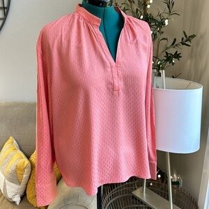 Popover v neck poets blouse SZ 2X